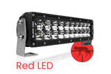 Black Oak 10" Red LED Driving Light Bar