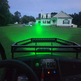 Black Oak 10" Green LED Driving Light Bar